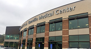 Exterior photo of Centra Danville Medical Center
